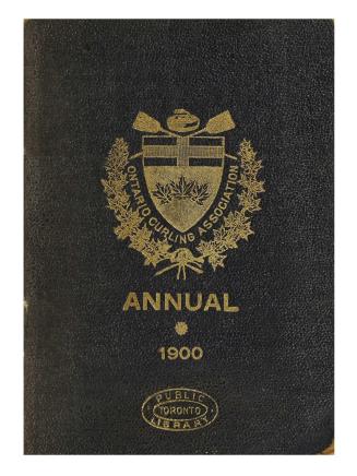 Annual of the Ontario Curling Association 1899-1900