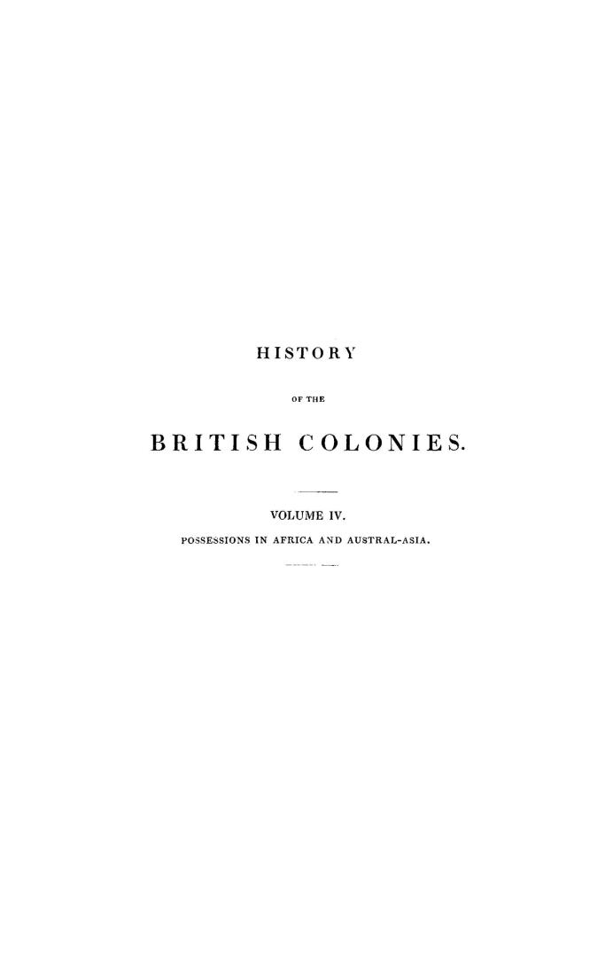 History of the British colonies