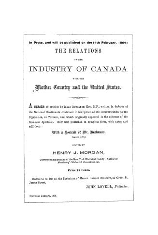 The British North American almanac and annual record