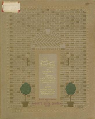 Image shows a yellow cover page of a catalog that reads " Don Valley Brick Works".