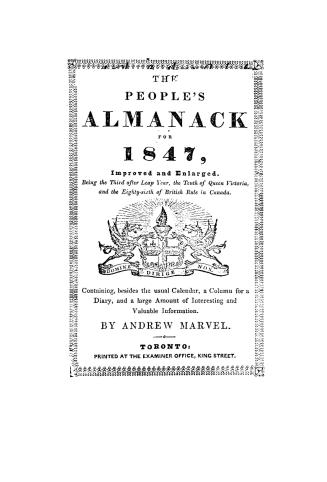 The People's almanack