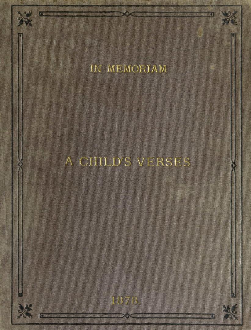 A child's verses, found after her death : in memoriam