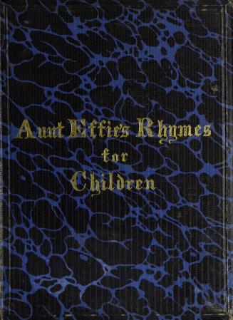 Aunt Effie's rhymes for little children : with twenty-four illustrations