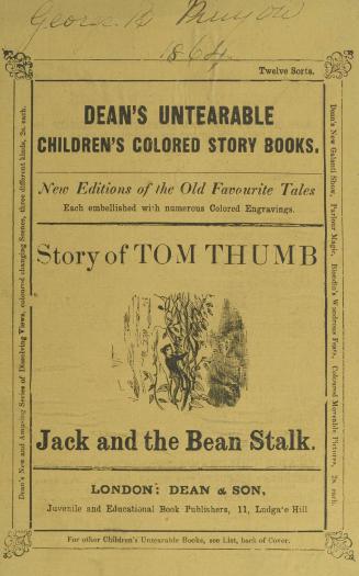 Story of Tom Thumb , Jack and the bean stalk