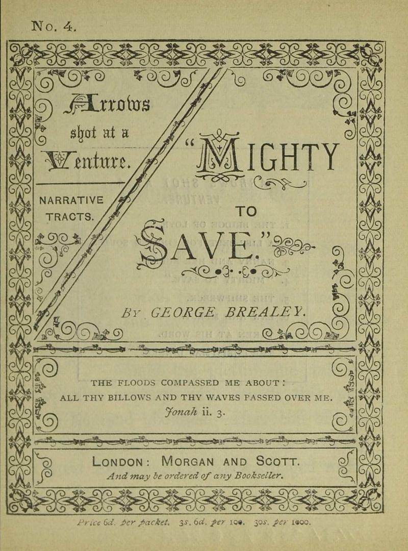''Mighty to save''