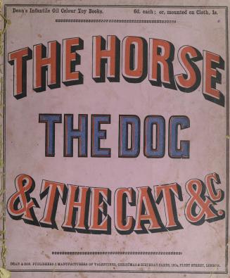The horse, the dog & the cat &c