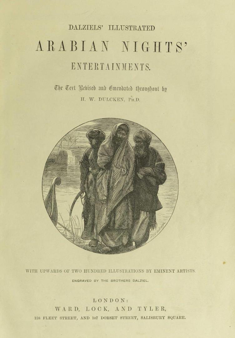 Dalziels' illustrated Arabian nights' entertainments