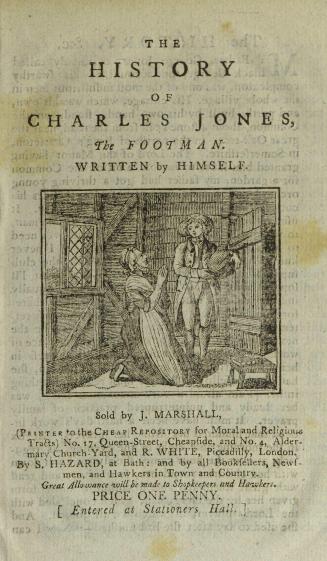 The history of Charles Jones : the footman