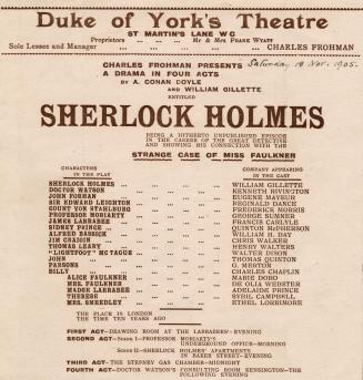 Sherlock Holmes