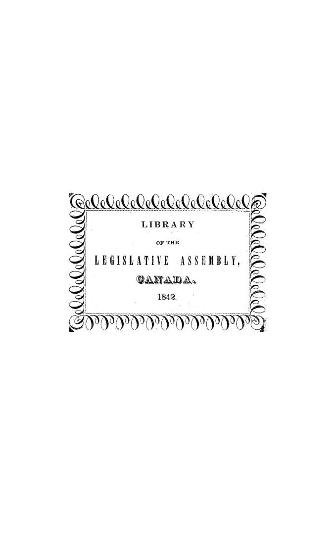 Catalogue of books in the library of the Legislative Assembly of Canada : Printed by order of the Legislative Assembly