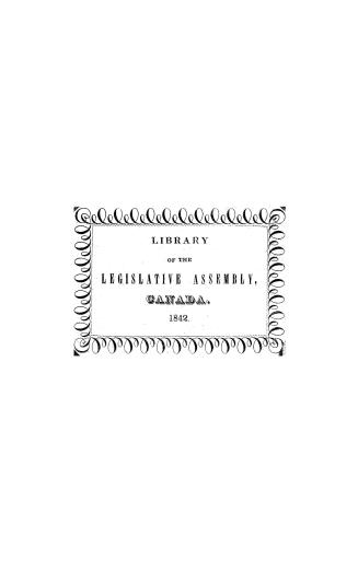 Catalogue of books in the library of the Legislative Assembly of Canada : Printed by order of the Legislative Assembly