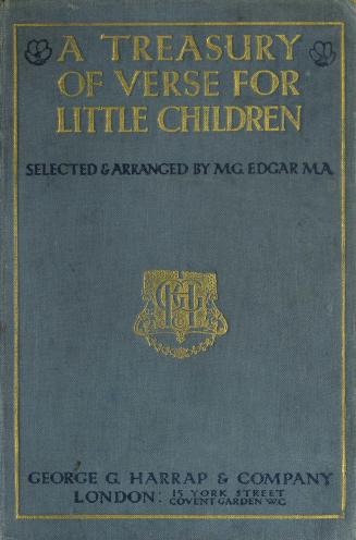 A treasury of verse for little children