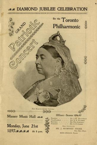 Diamond Jubilee Celebration : grand patriotic concert by the Toronto Philharmonic