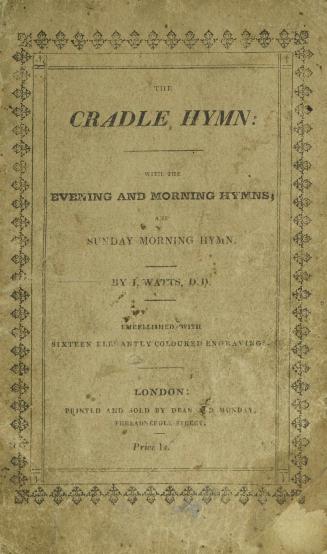 The cradle hymn : with the evening and morning hymns, and Sunday morning hymn