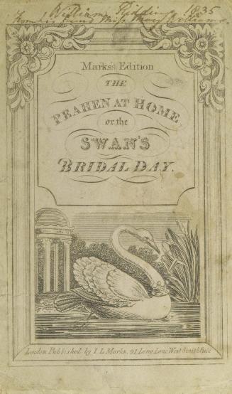 The peahen at home, or, The swan's bridal day Marks's edition