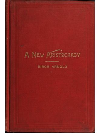 Red cloth book cover with title and author in gold.