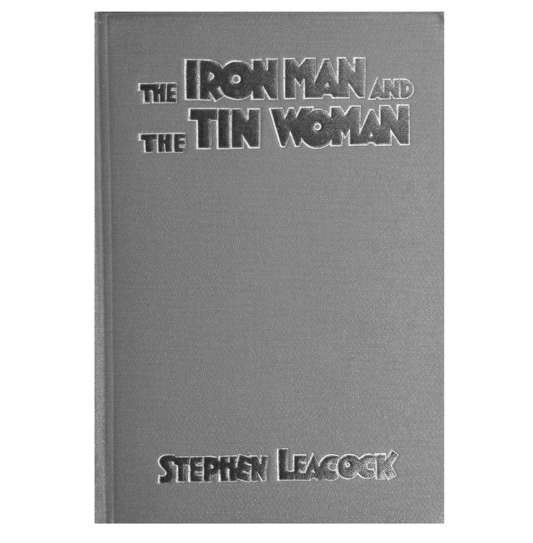 The iron man and the tin woman, with other such futurities