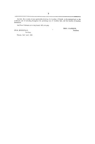 Petition of the Toronto Board of Trade, praying that the license of exclusive trade may not be renewed to the Hudson's Bay Cmpany [sic] &c. : (Mr. Gam(...)