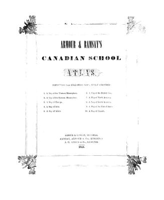 Canadian school atlas