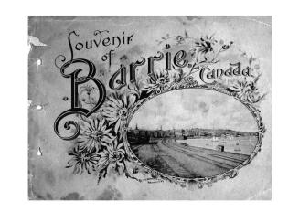 Souvenir of Barrie, Ont., Canada. : Photo-gravures
