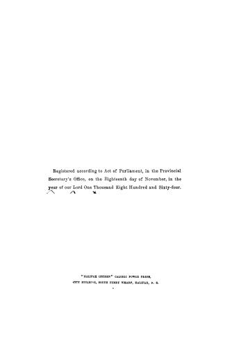 Descriptive sketches of Nova Scotia in prose and verse