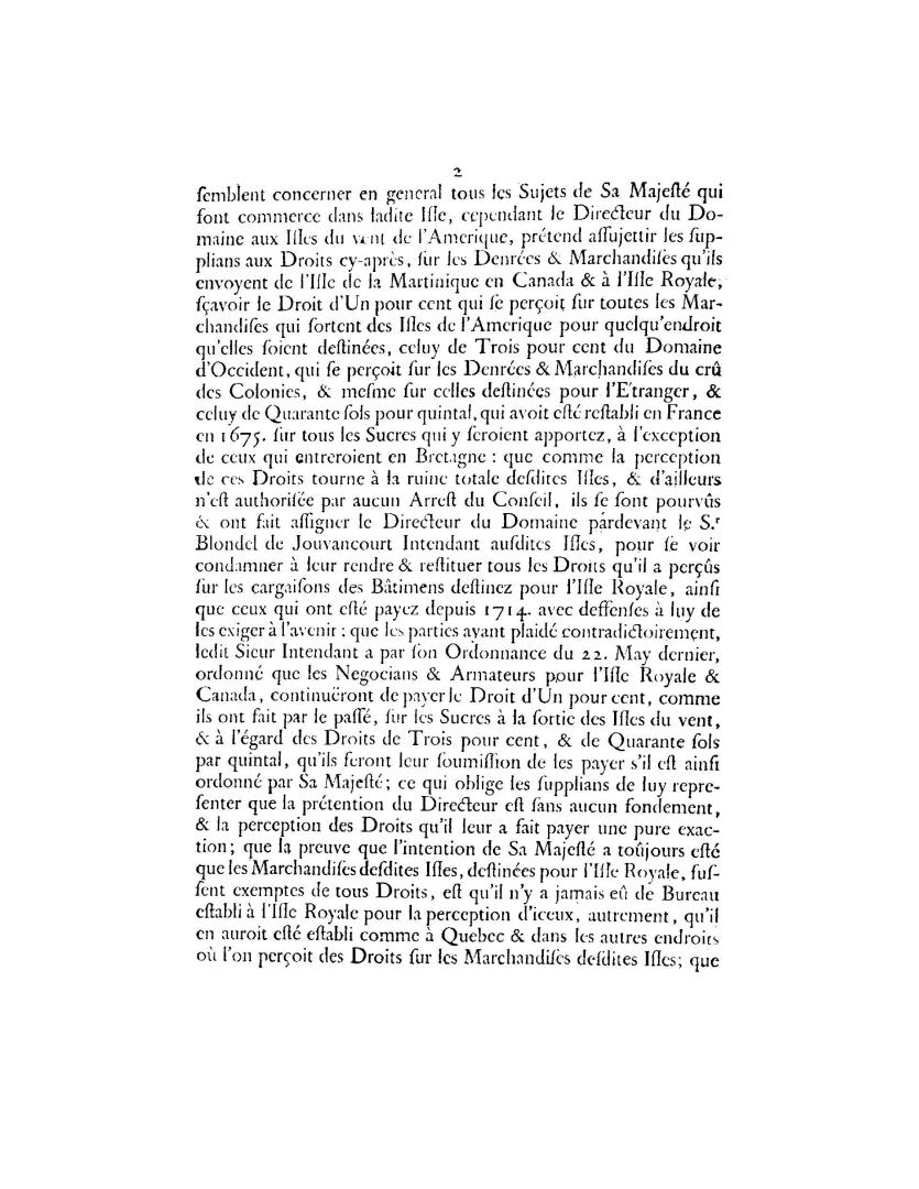 Arrest du Conseil d'estat du roy, qui ordonne que les marchandises du cré des Isles du vent de l'Amerique, qui seront destinées pour estre transportée(...)