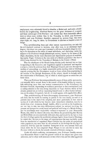 Petition of Robert Lachlan, of Colchester, Essex, in the province of Canada, Esquire
