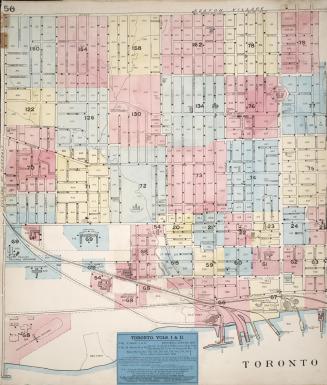 Insurance plan of the city of Toronto, Ontario (volume 2)