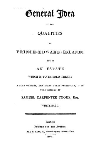 General idea of the qualities of Prince-Edward-Island
