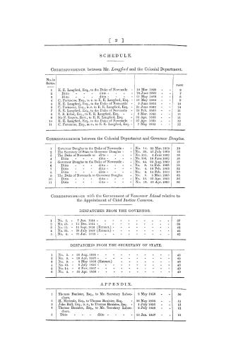 Vancouver Island. Copies or extracts of correspondence between Mr. Langford and the Colonial Department, relative to alleged abuses in the government (...)
