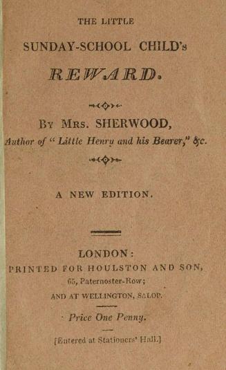 The little Sunday-school child's reward
