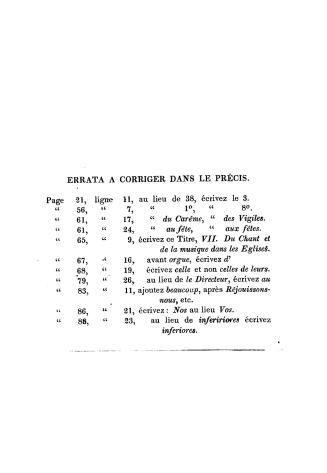 Ordonnance épiscopale, tenant lieu d'ordonnance synodale