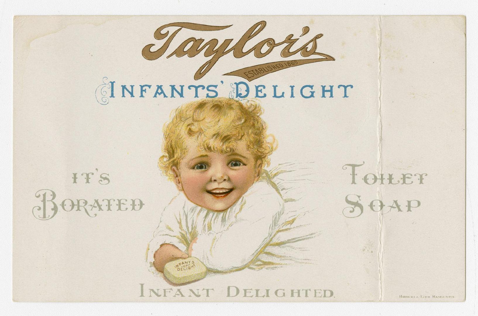 Taylor's Infants' Delight toilet soap