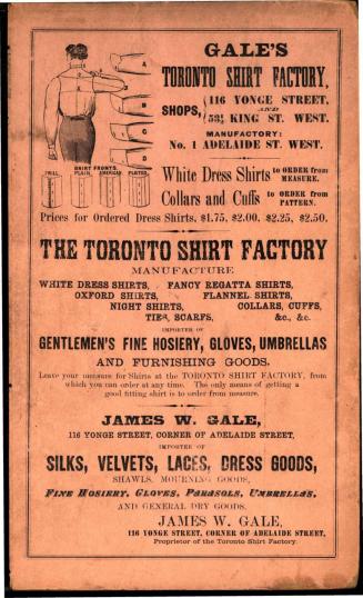 Fisher & Taylor's Toronto directory for 1874