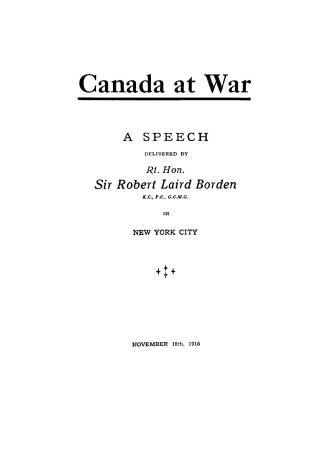 Canada at War