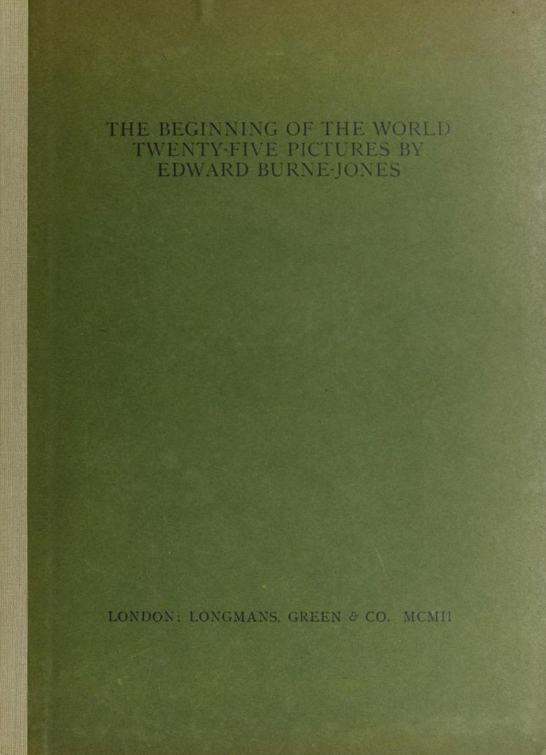 The beginning of the world