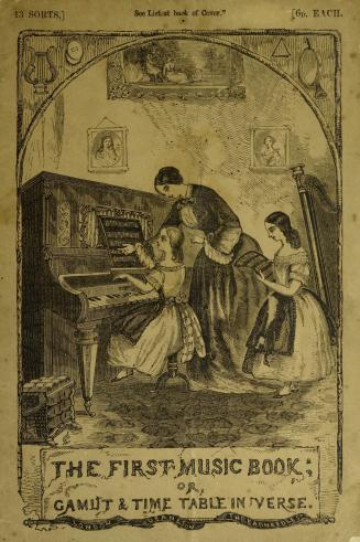 The first music book, or, Gamut & time table in verse