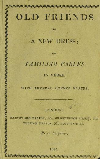 Old friends in a new dress, or, Familiar fables in verse