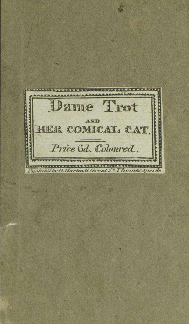 Old Dame Trot and her comical cat