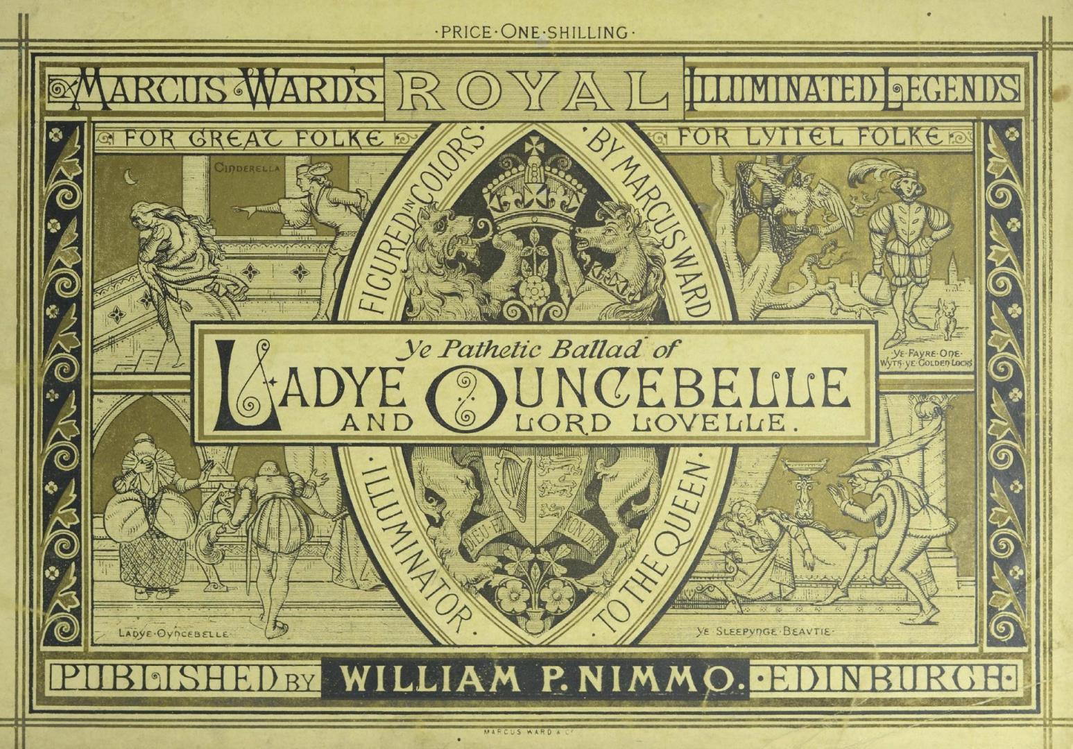 Ye pathetic ballad of Ladye Ouncebelle and Lord Lovelle.