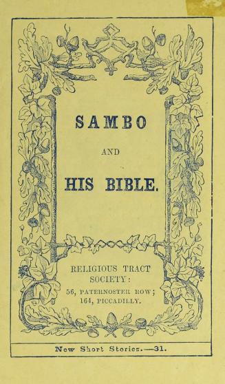 Sambo and his Bible