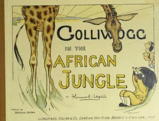 The Golliwogg in the African jungle