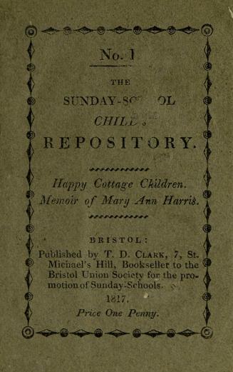 Happy cottage-children , Memoir of Mary Ann Harris