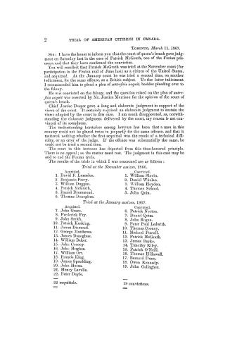 Trial of American citizens in Canada