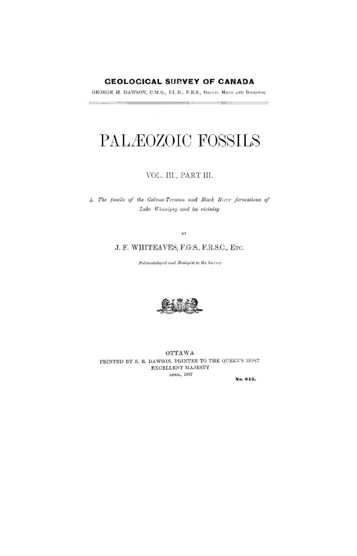Paleozoic fossils