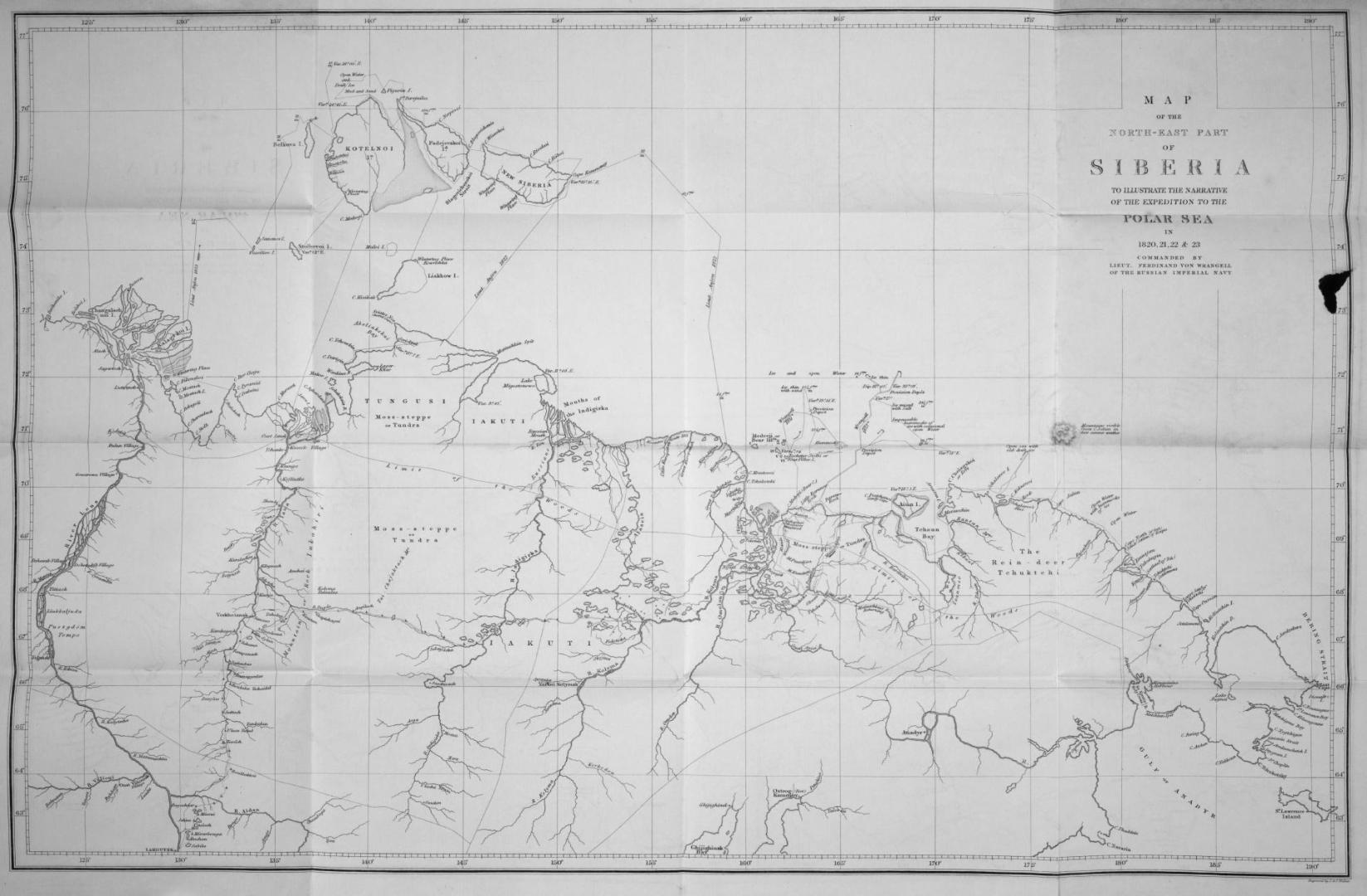 Narrative of an expedition to the Polar Sea, in the years 1820, 1821, 1822, & 1823