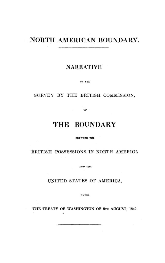 North American boundary,