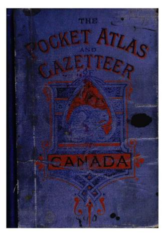 The pocket atlas and gazetteer of the Dominion of Canada