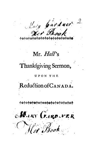 Israel's triumph. It concerns the people of God to celebrate the divine praises, according to all his wonderful works. A sermon preached at Sutton on (...)