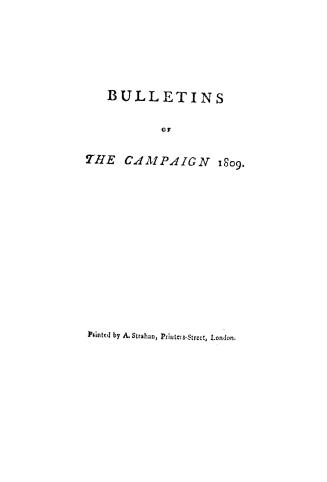 Bulletins of the campaign